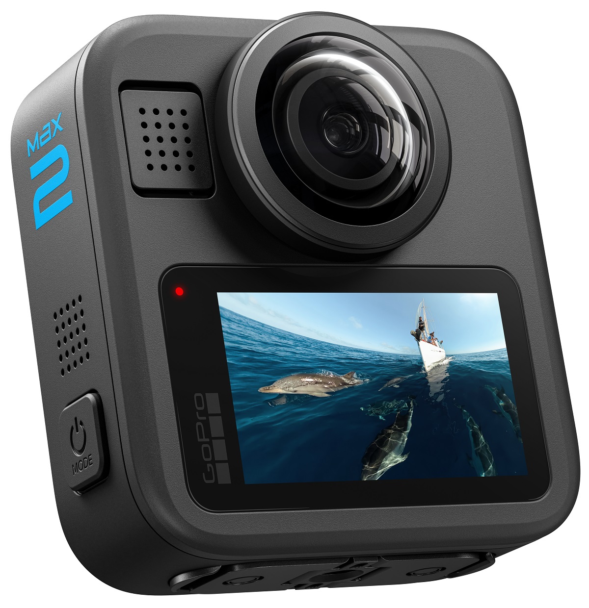 GoPro MAX2 - Action Camera Impermeabile a 360° con Risoluzione 8K Ultra HD, 29,5 MP, Stabilizzazione HyperSmooth e Touch Screen