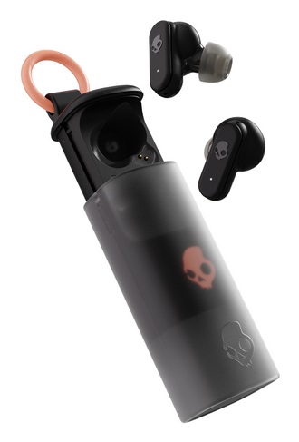 Skullcandy Dime Evo Auricolari True Wireless Bluetooth Nero - Fino a 36 ore di Riproduzione, Microfono e Cancellazione Rumore