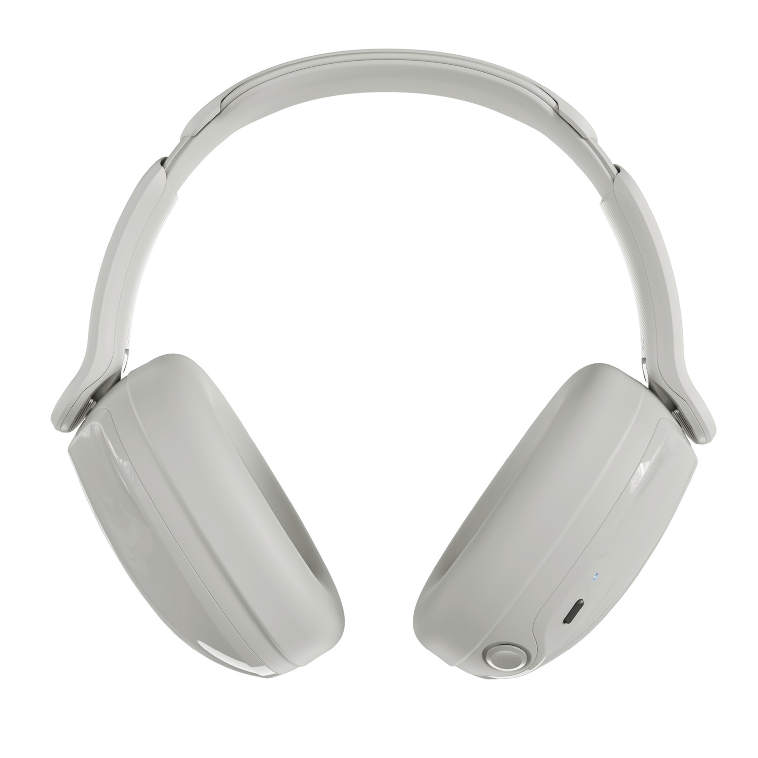 Skullcandy Hesh 540 ANC - Cuffie Wireless e Cablato, Audio 3D, Active Noise Cancellation, Bianco