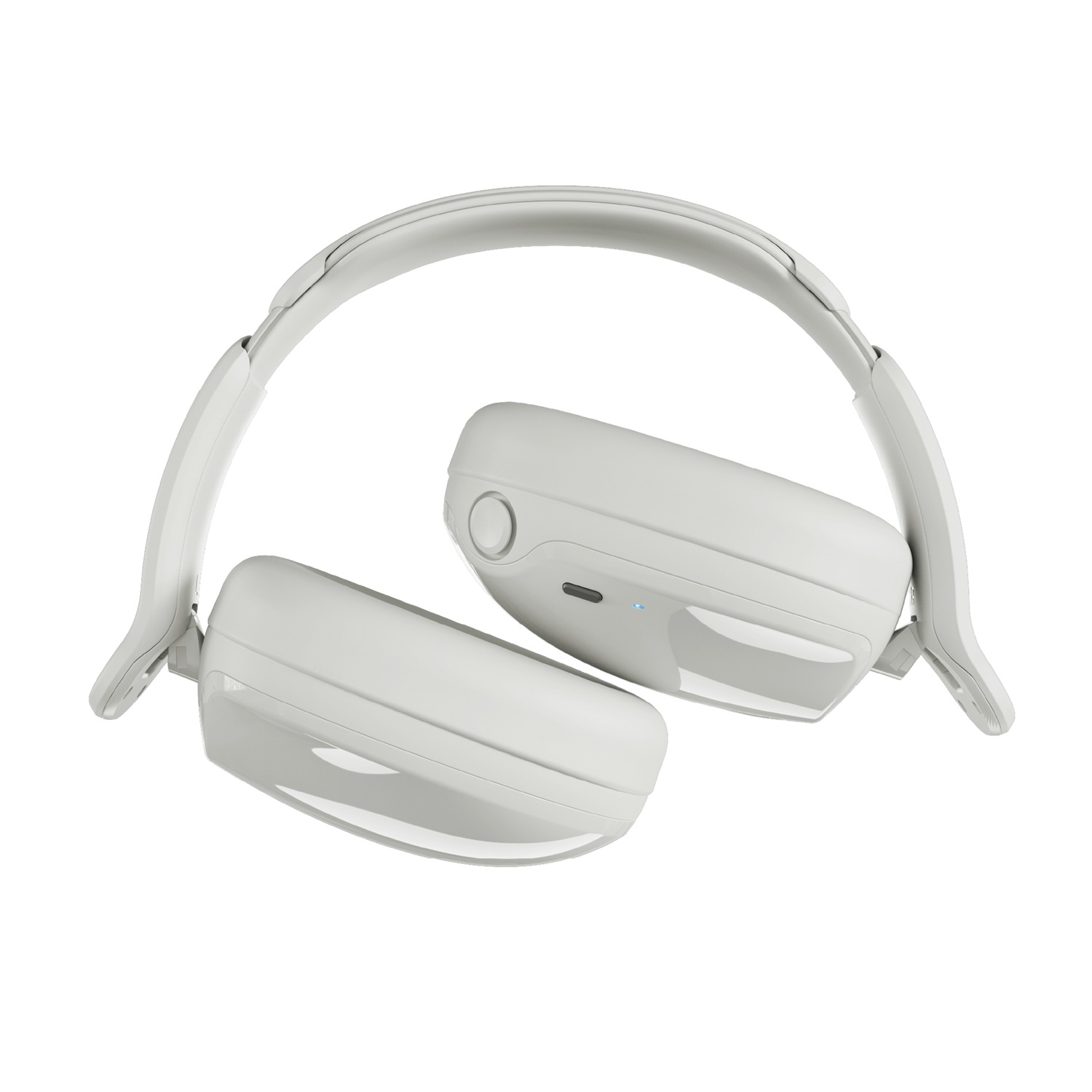 Skullcandy Hesh 540 ANC - Cuffie Wireless e Cablato, Audio 3D, Active Noise Cancellation, Bianco