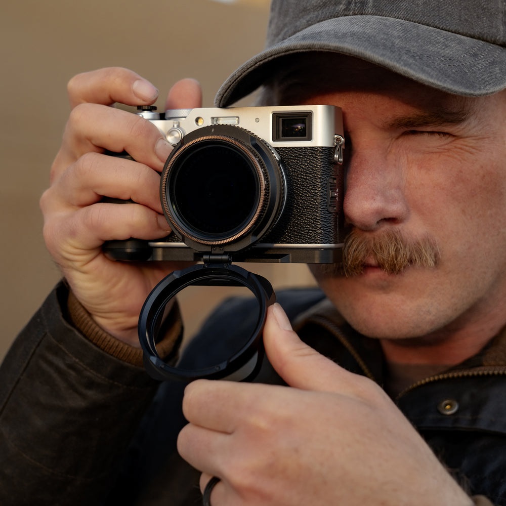 PolarPro Pulsante Otturatore Morbido Bronzo per Leica Q3 e Fujifilm X100VI