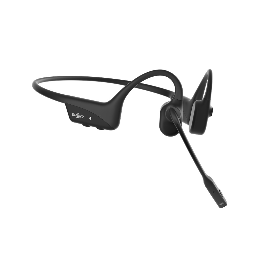 SHOKZ C120-AN-BK Auricolare Wireless Bluetooth per Ufficio - Nero, 35 g, Range 29 m
