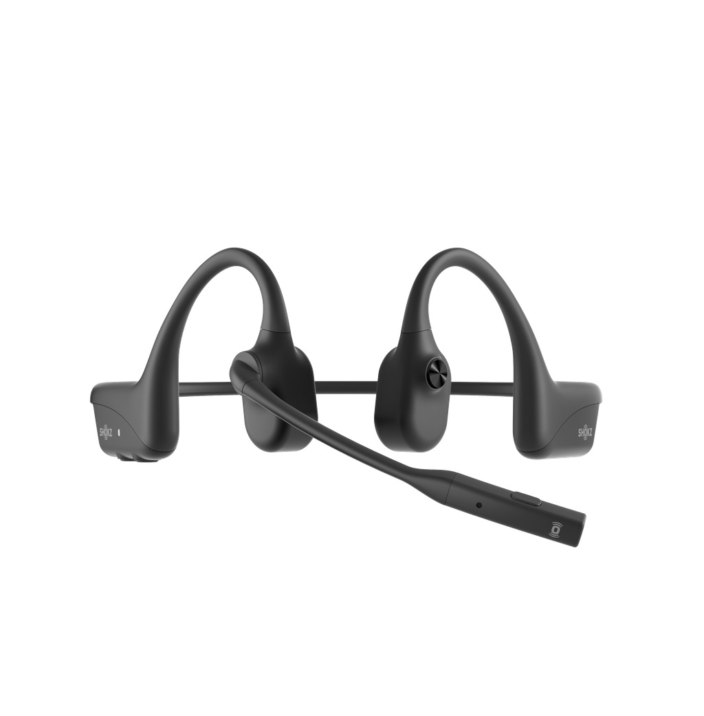 SHOKZ C120-AN-BK Auricolare Wireless Bluetooth per Ufficio - Nero, 35 g, Range 29 m