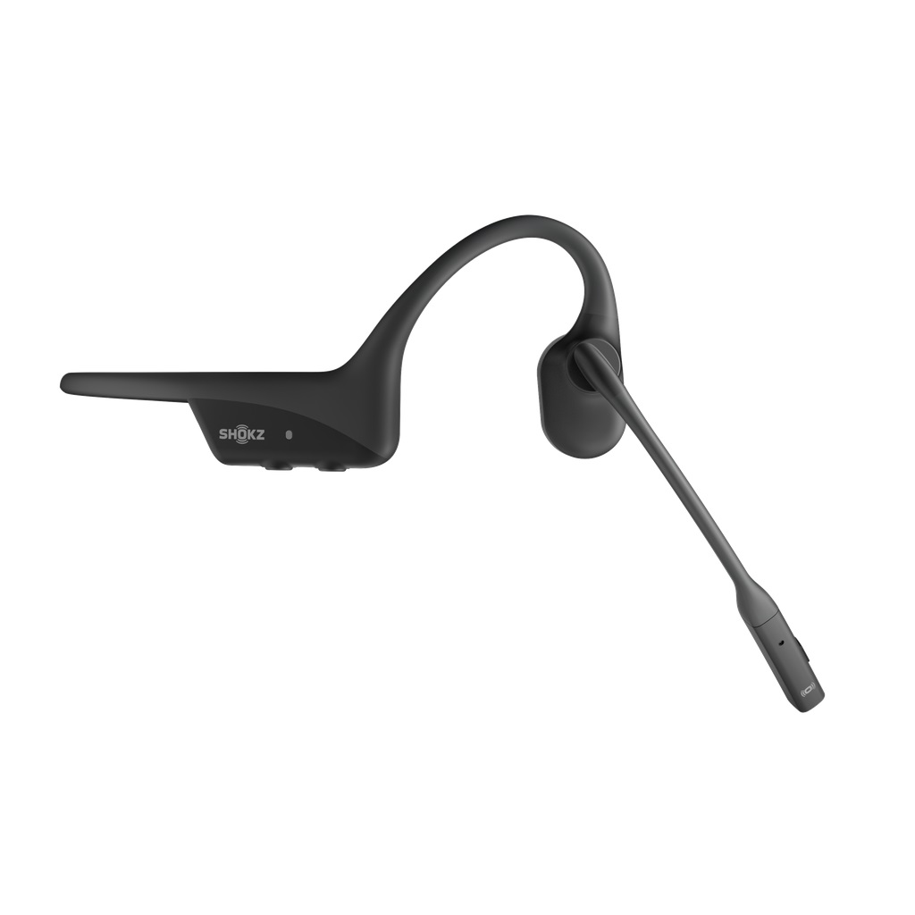 SHOKZ C120-AC-BK Auricolare Wireless Bluetooth OpenComm2 UC - Ufficio, 35 g, Nero, con Adattatore USB-C