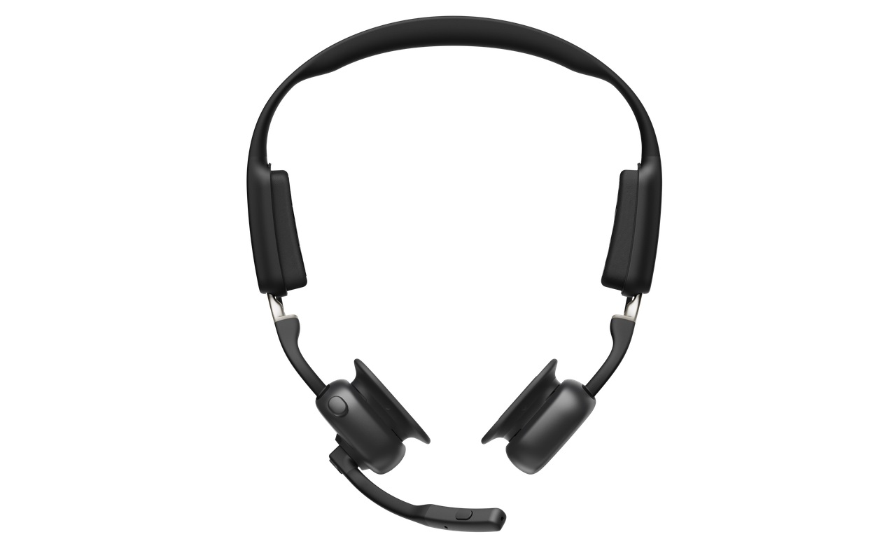 SHOKZ C610-AN-BK Auricolare Wireless Bluetooth Open-Ear con Noise Cancelling - Nero