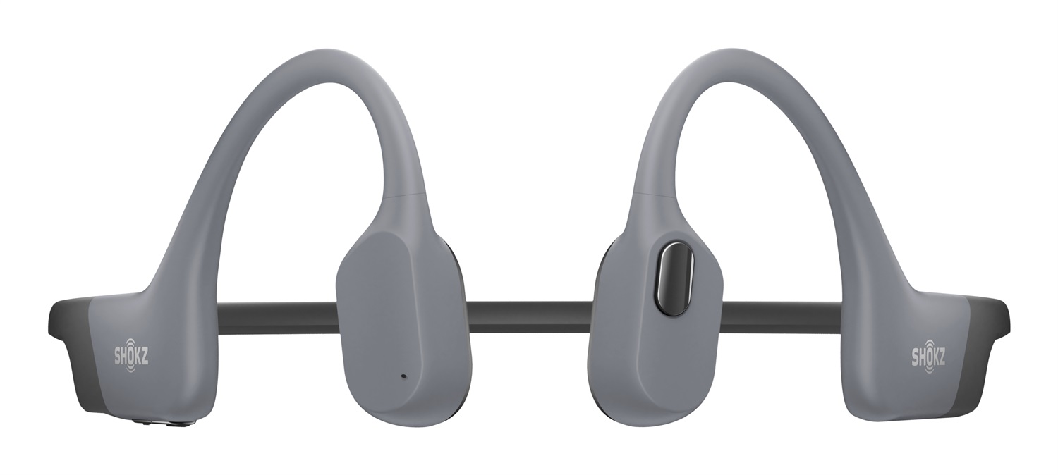 SHOKZ OpenSwim Pro Auricolari a Conduzione Ossea Wireless Bluetooth per Sport - Grigio