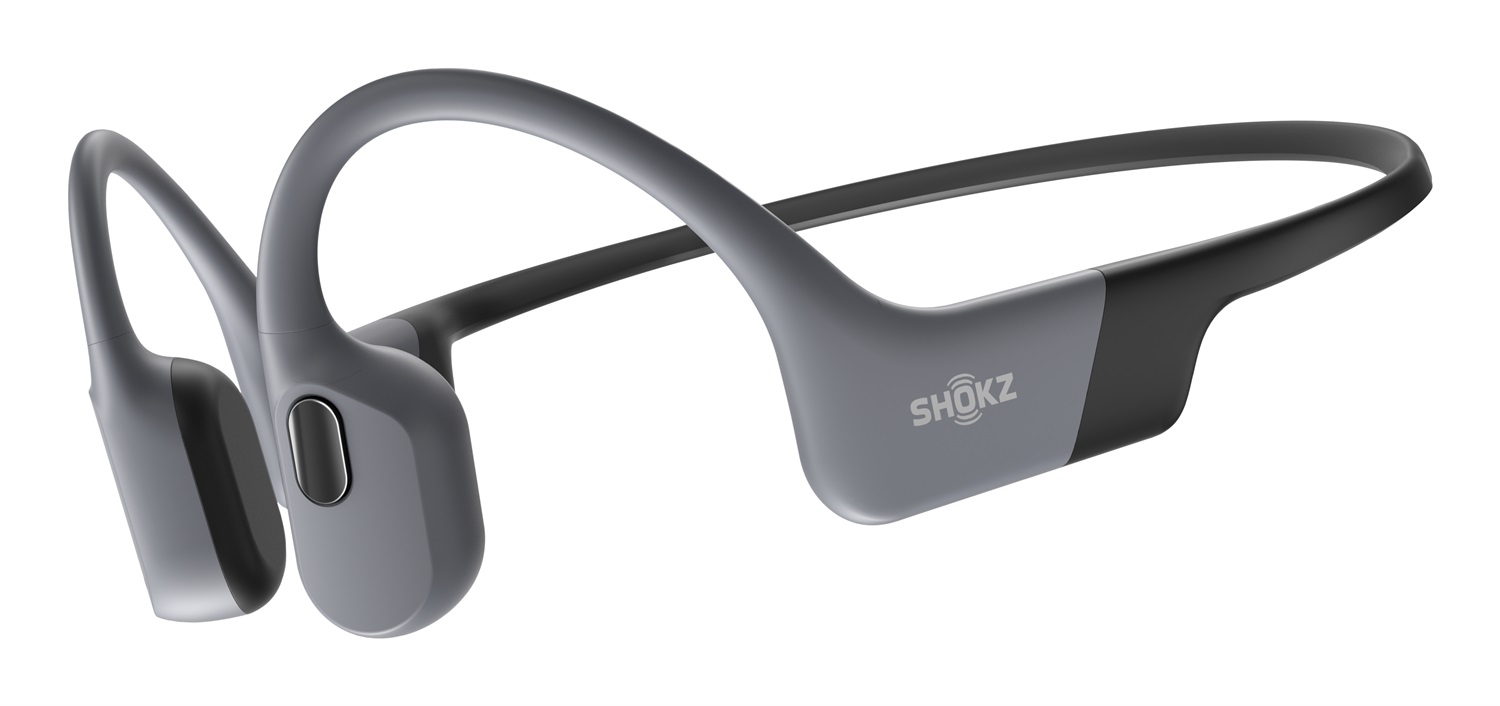 SHOKZ OpenSwim Pro Auricolari a Conduzione Ossea Wireless Bluetooth per Sport - Grigio