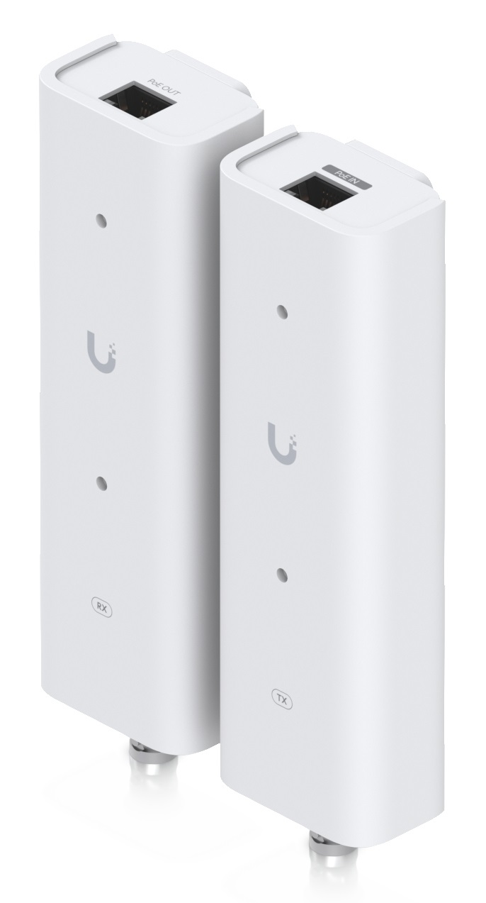 Ubiquiti UACC-Retrofit-PoE-2Wire Ricevitore e Trasmettitore di Rete Bianco 10/100 Mbit/s