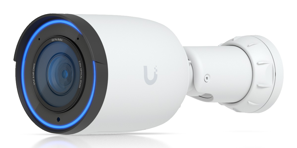 Ubiquiti Telecamera di Sicurezza 4K PoE con Zoom Ottico 2.36x e Sensore CMOS 1/1.2