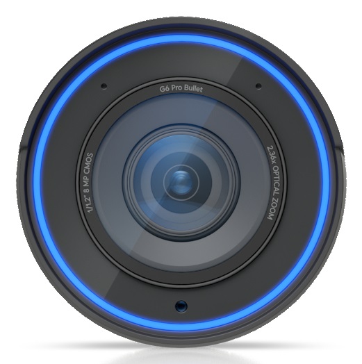 Ubiquiti Telecamera di Sicurezza 4K PoE con Zoom Ottico 2.36x e Sensore CMOS 1/1.2