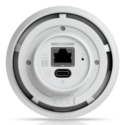 Ubiquiti Telecamera di Sicurezza 4K PoE con Zoom Ottico 2.36x e Sensore CMOS 1/1.2