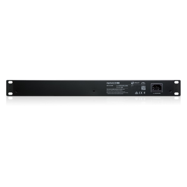 Ubiquiti Networks ES-24-250W Switch di rete Gestito L2/L3 con 24 Porte Gigabit Ethernet (10/100/1000), 2 SFP, Supporto Power over Ethernet (PoE), Montaggio Rack 1U, Nero