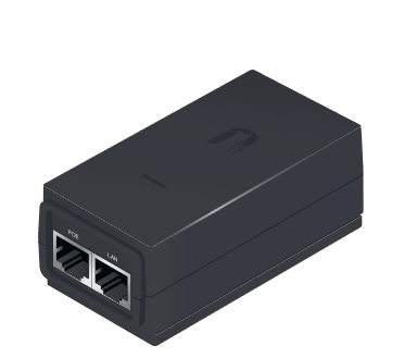 Ubiquiti POE-24-12W Adattatore PoE e Iniettore 24V 12W con Certificazioni CE, FCC, IC, UL