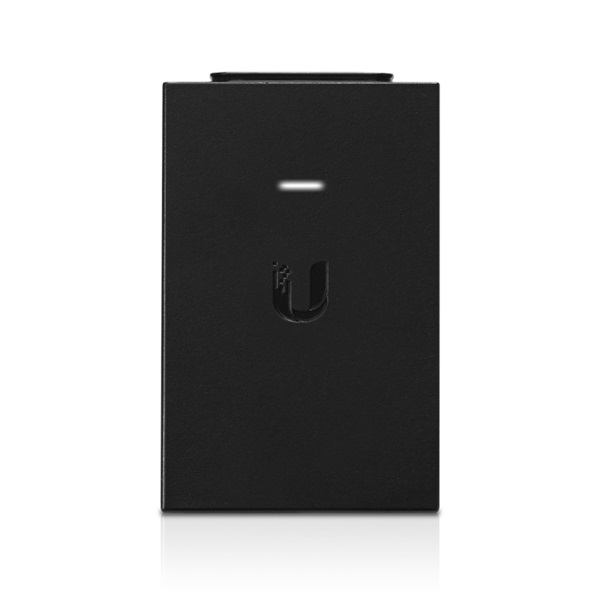 Ubiquiti POE-48-24W Adattatore PoE Fast Ethernet 48V, 10/100 Mbit/s, Nero, Certificato CE/FCC/IC/UL