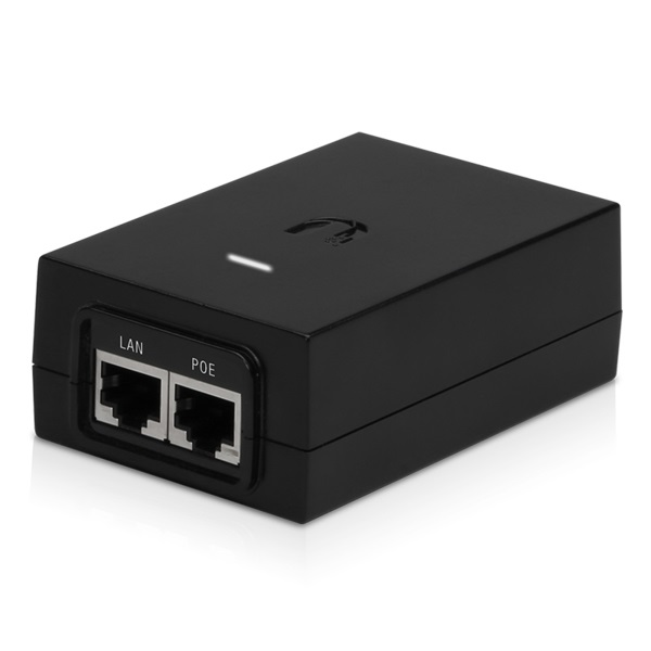 Ubiquiti POE-50-60W Adattatore PoE e Iniettore, 50V 1.2A, 60W, Gigabit Ethernet, Nero, Certificato FCC CE RoHS