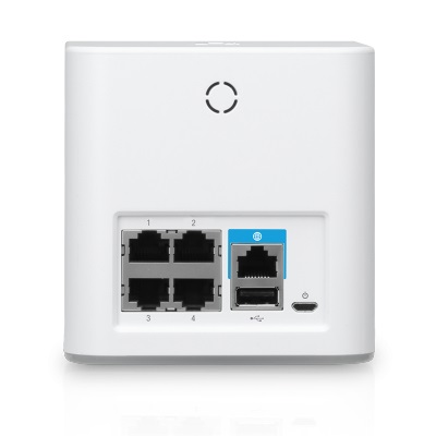 Ubiquiti AmpliFi HD Mesh Router Dual Band Bianco - 5 Porte Gigabit Ethernet, Wi-Fi 5 (802.11ac), Velocità fino a 1750 Mbit/s