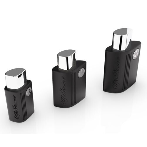 Alfa Romeo Black Eau de Toilette Uomo 75ml - Fragranza Carismatica e Sportiva