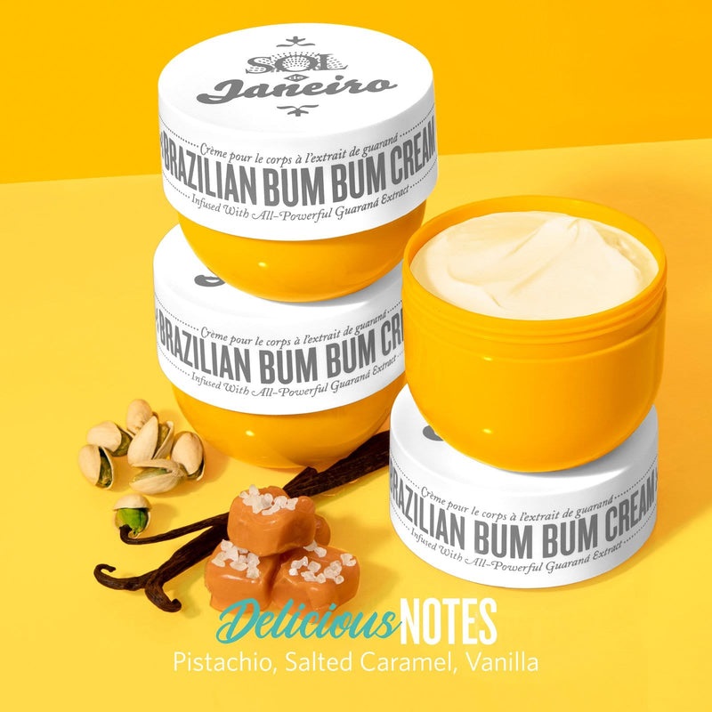 Sol de Janeiro Brazilian Bum Bum Cream 240 ml - Crema corpo rassodante, idratante e levigante con guaranà, olio di mais e burro di cupuaçu per donna