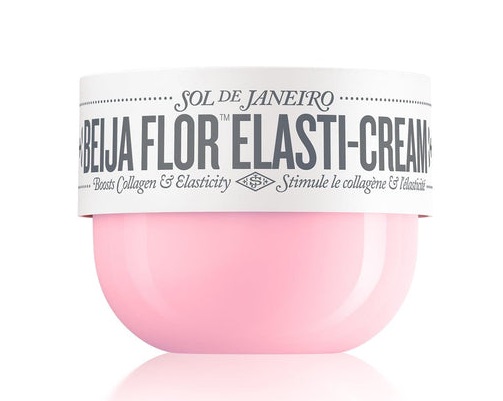 Sol de Janeiro Beija Flor Elasti-Cream 240 ml - Crema corpo per donna con profumo di gelsomino, frutto del drago e vaniglia, aumenta l'elasticità della pelle