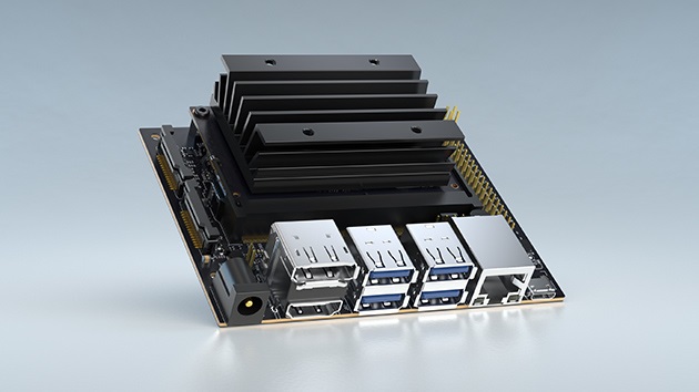 NVIDIA Jetson Nano Kit per Sviluppatori - ARM A57 Quad-Core 1,43 GHz, 4 GB LPDDR4, Codifica Video 4K