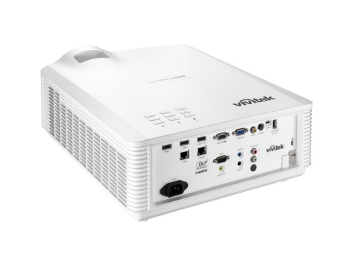 Vivitek DU4381Z-ST Videoproiettore a Corto Raggio 6100 ANSI Lumen 3-Chip DLP WUXGA (1920x1200) Compatibilità 3D - Nero e Bianco