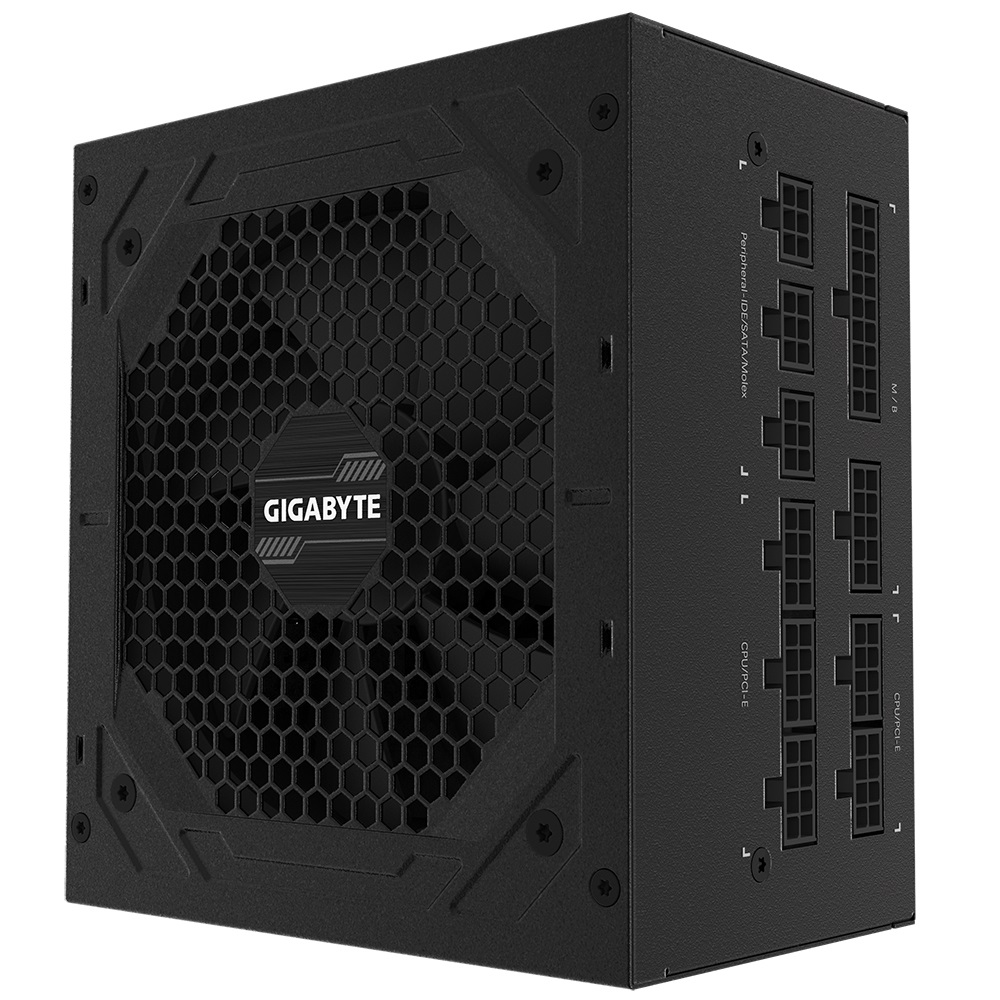 Gigabyte GP-P750GM Alimentatore 750W ATX 80Plus Gold, Ventola 120mm, Completamente Modulare