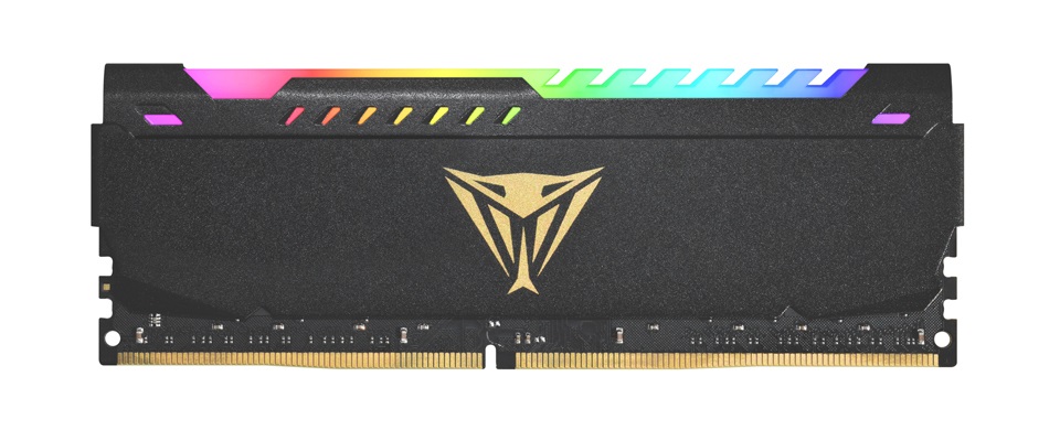 Patriot Memory Viper Steel RGB 16GB (1x16) DDR4 3200MHz CL18 con Heatshields in alluminio