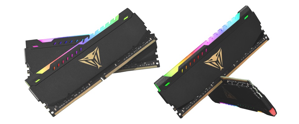 Patriot Memory Viper Steel RGB Kit 32GB (2 x 16GB) DDR4 3200MHz CL18 con Dissipatore in Alluminio