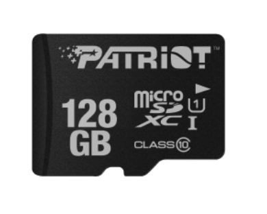 Patriot Memory LX Series MicroSDXC 128 GB - UHS-I Classe 10, Velocità di Lettura 80 MB/s