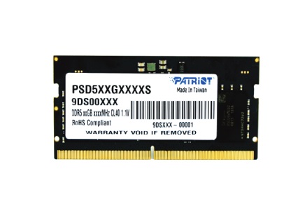 Patriot Memory Signature PSD532G48002S - Memoria RAM 32 GB DDR5 4800 MHz SO-DIMM 262-pin