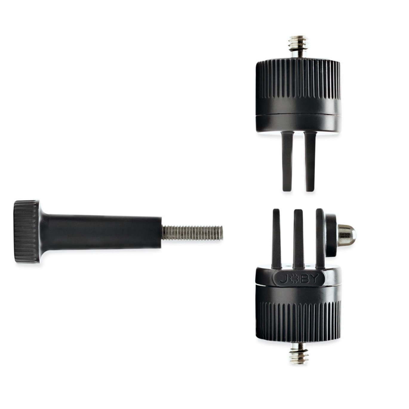 JOBY Mini Pivot Arm Nero - Braccio Girevole con Vite Thumbscrew e Supporto per Action Camera