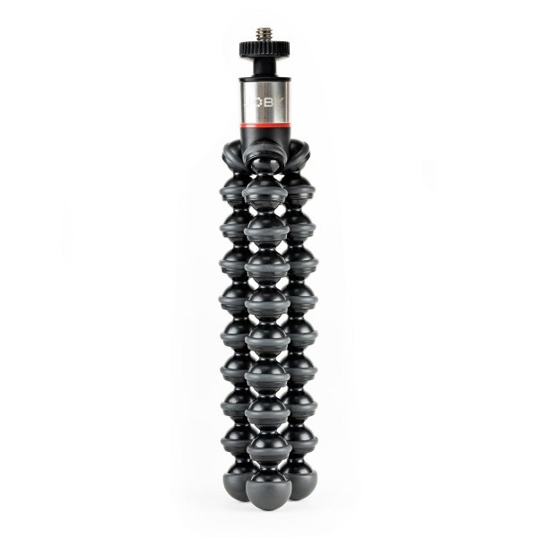 Joby GorillaPod 325 JB01505-BWW Treppiede per Fotocamera - Nero/Antracite, Testa a Sfera Inclinabile a 90°, Leggero e Flessibile