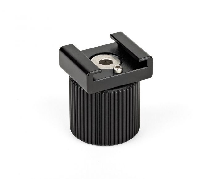 Joby Cold Shoe PRO Nero - Adattatore per Accessori in Alluminio e Acciaio Inossidabile