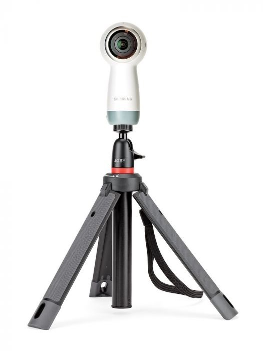 JOBY TelePod 325 - Bastone per Selfie Professionale e Treppiede Telescopico per Fotocamere Compatte e Action Cam, Nero