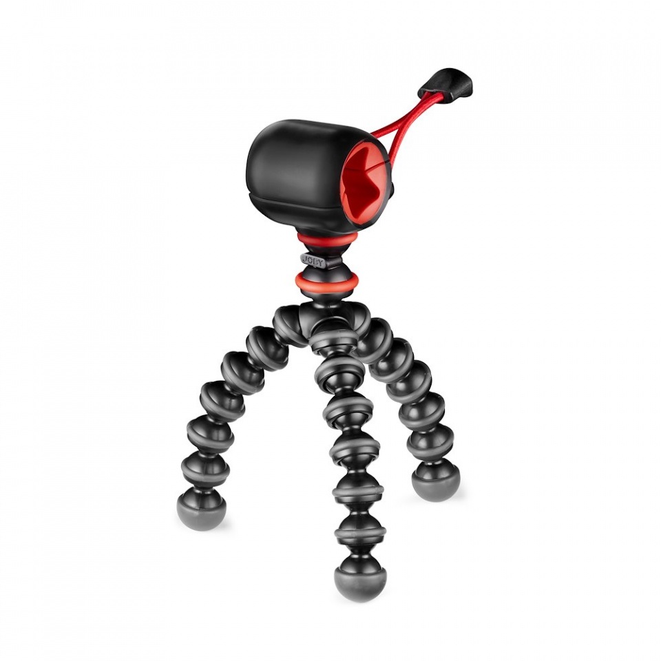 JOBY GorillaPod Starter Kit - Mini Treppiede Flessibile con Clamp Universale per Smartphone, Action Cam GoPro e Torcia, Portata Max 325 g, Design Tascabile