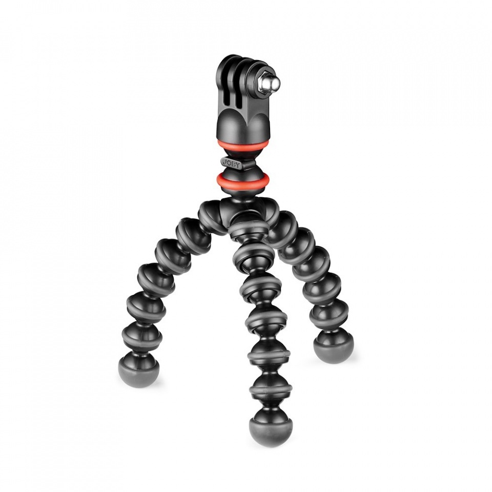 JOBY GorillaPod Starter Kit - Mini Treppiede Flessibile con Clamp Universale per Smartphone, Action Cam GoPro e Torcia, Portata Max 325 g, Design Tascabile