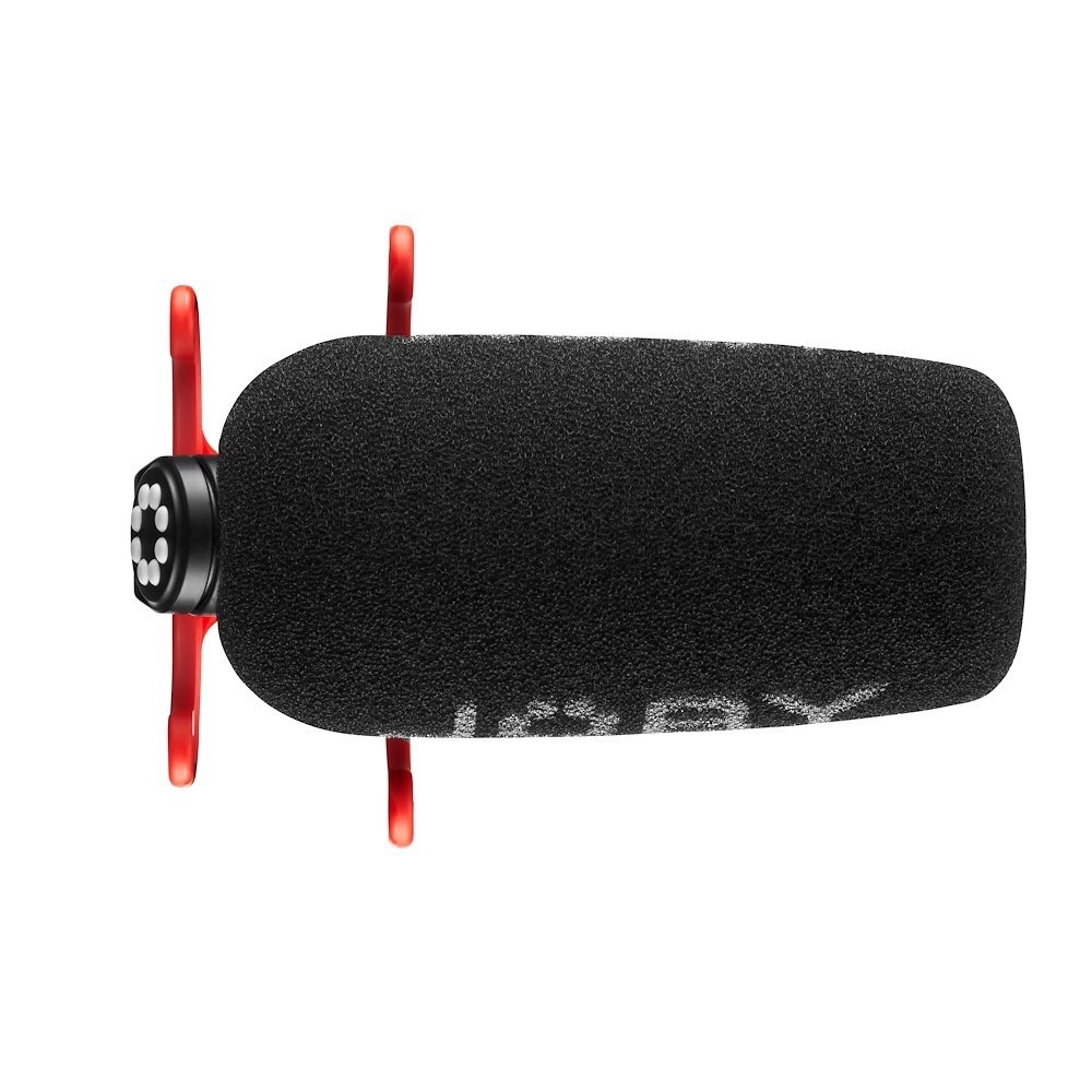 JOBY Wavo Microfono Compatto Supercardioide On-Camera con Supporto Antivibrazione Rycote Duo-Lyre per Smartphone e Mirrorless - Ideale per Vlogging, Live Streaming e Content Creators