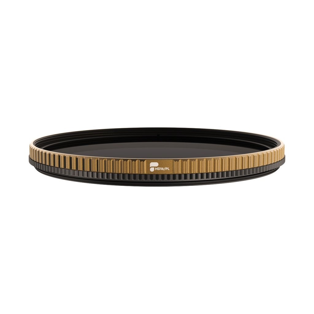 PolarPro QuartzLine ND16/PL Filtro a densità neutra e polarizzatore 82 mm - Vetro di quarzo puro, 4 stop di luce, 16 strati di rivestimento