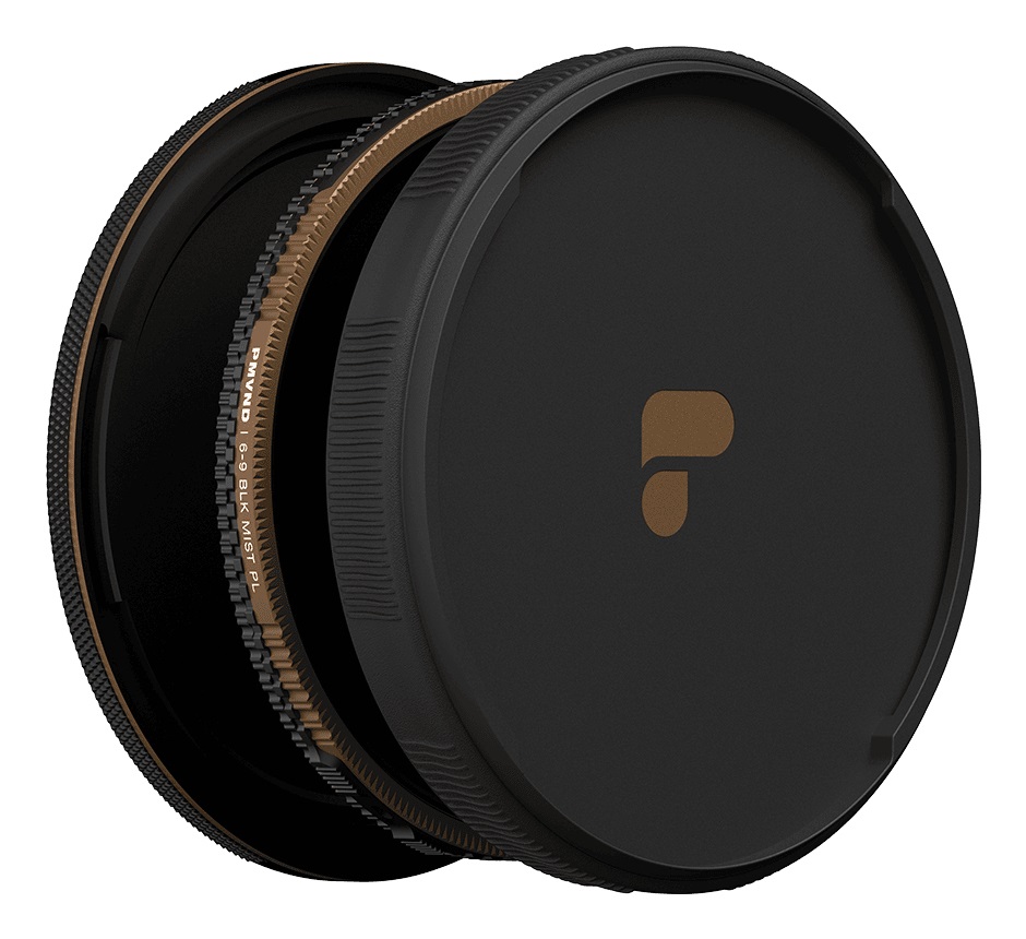 PolarPro Chroma VND/PL McKinnon 82mm - Filtro di Polarizzazione e ND Variabile 6-9 Stop con 1/4 Black Mist