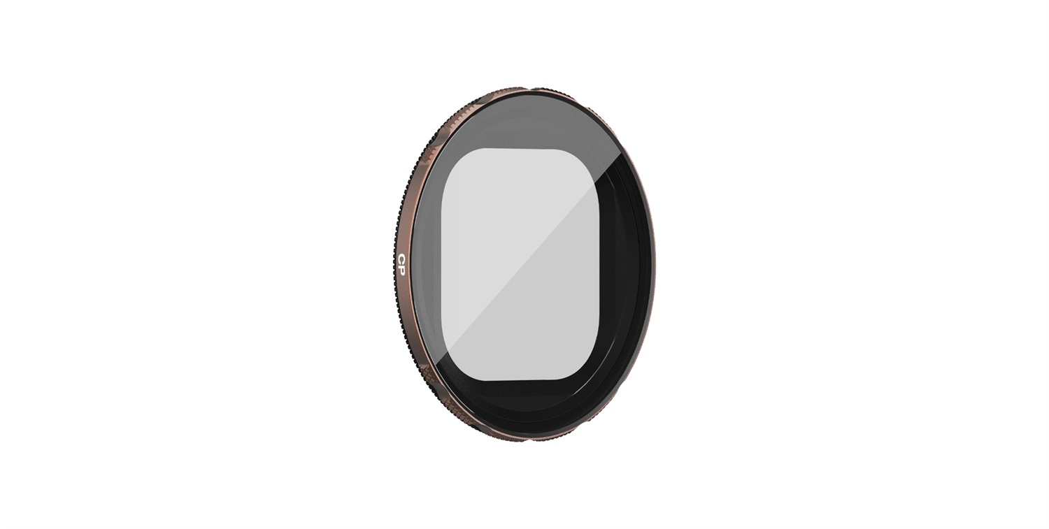 PolarPro LiteChaser iPhone 15 - Filtro CP - Filtro protettivo per fotocamera con MagSafe - Nero aerodinamico