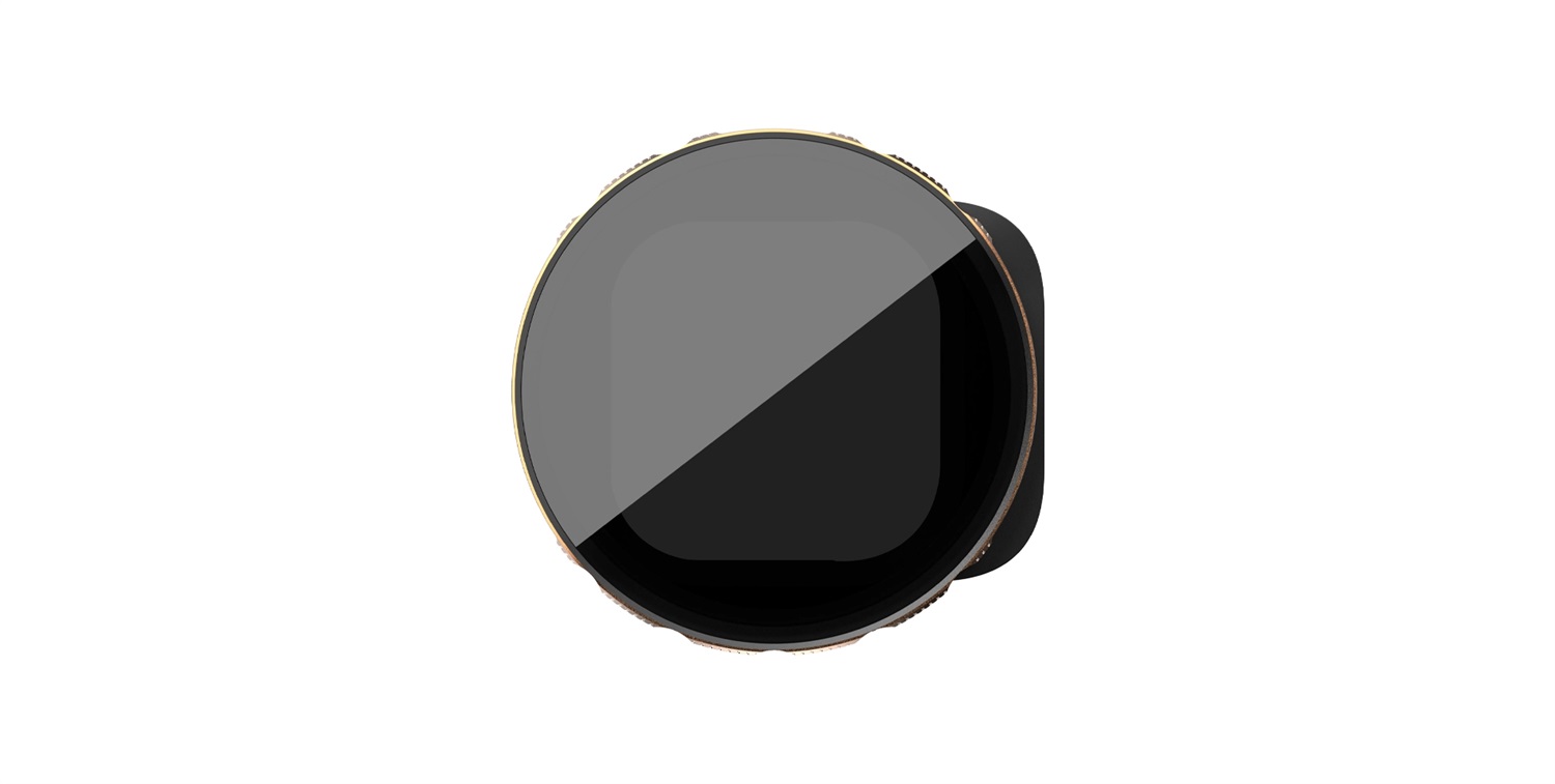 PolarPro LiteChaser iPhone 15 - Filtro VND 3/5 con Stronger MagSafe per Fotografia e Videografia - Nero Aerodinamico