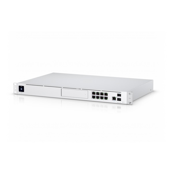 Ubiquiti UniFi Dream Machine Pro - Router Gestito Gigabit Ethernet (10/100/1000), 9 Porte RJ-45, Rackmount 1U, SFP 10G, Espansione HDD 3,5
