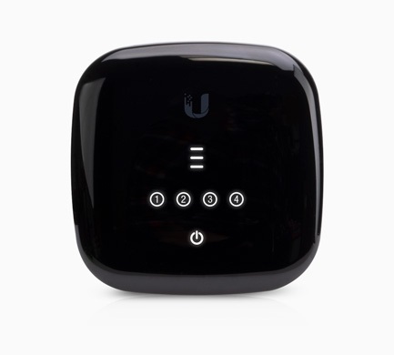 Ubiquiti UF-WIFI Router Wireless Gigabit Ethernet Nero - 4 Porte LAN, Wi-Fi 4 (802.11n), Velocità Max 300 Mbps, Porta USB