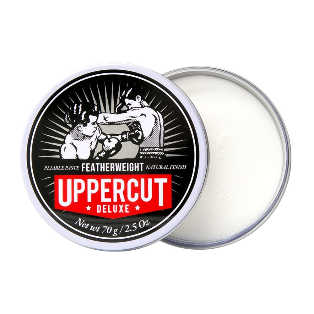 Uppercut Deluxe Pasta Modellante per Capelli Uomo 70 g - Fissaggio Forte, Bassa Lucentezza, Base d'Acqua