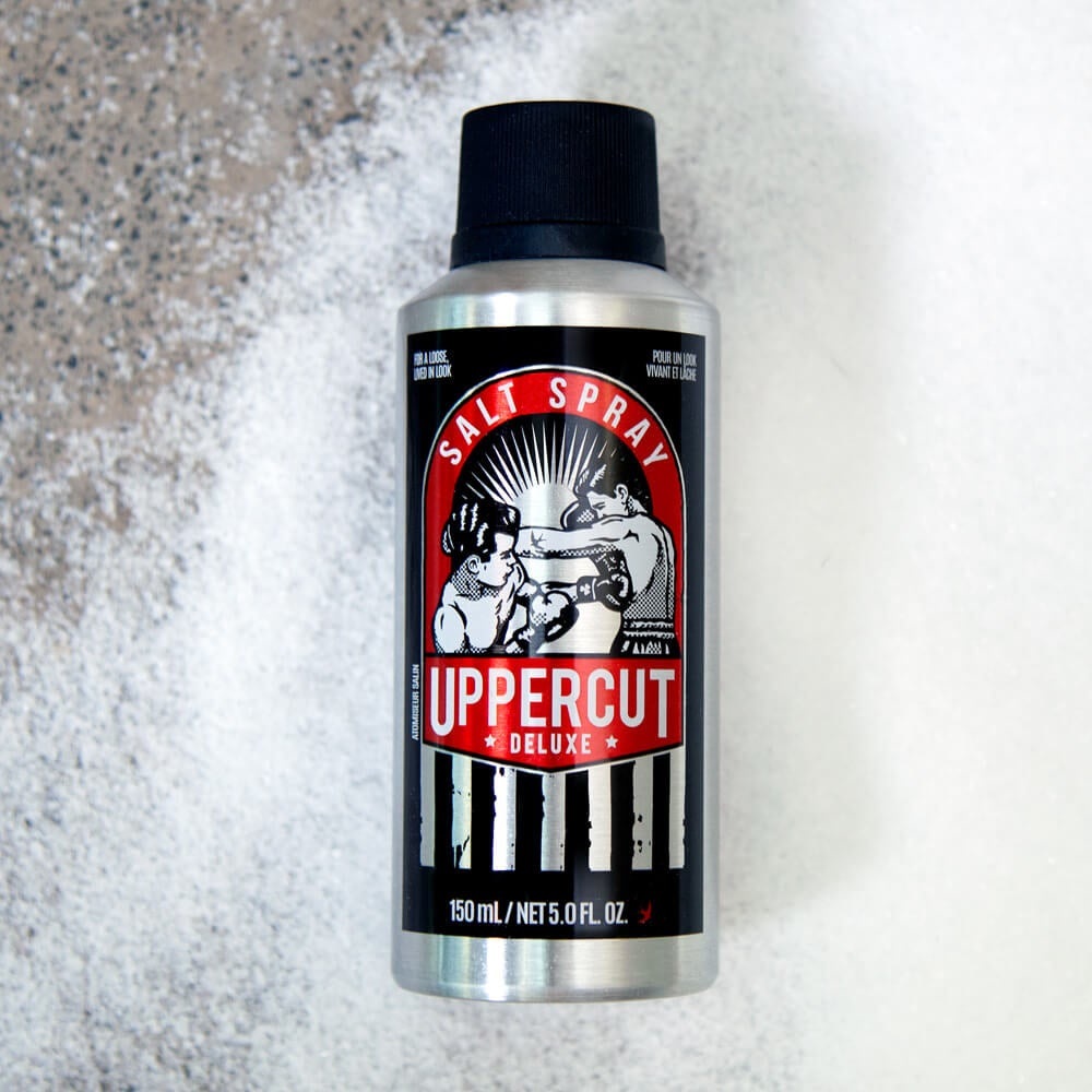 Uppercut Deluxe Salt Spray 150 ml - Spray Texturizzante per Capelli da Uomo con Fissaggio Leggero e Finish Naturale, Profumo di Agrumi e Legno