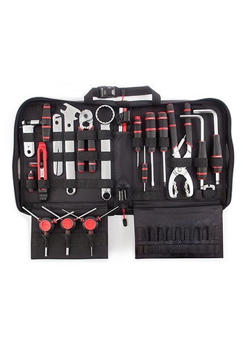 Feedback Sports Team Edition Kit di Attrezzi per Biciclette - 19 Utensili, 25 Funzioni, Borsa Organizer