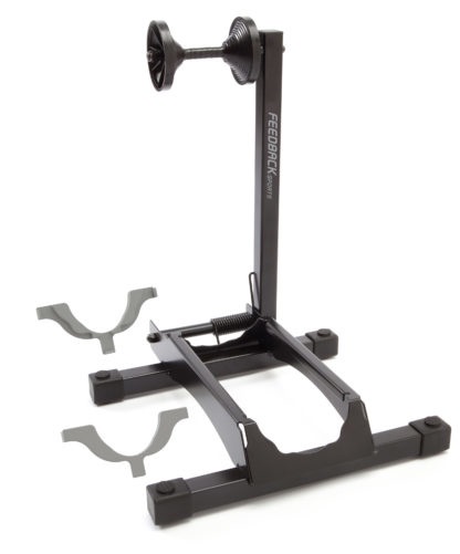 Feedback Sports Rakk XL - Supporto per Bicicletta Nero, Compatibile con Bici Mid-Fat e Fatbike, Pieghevole e Versatile