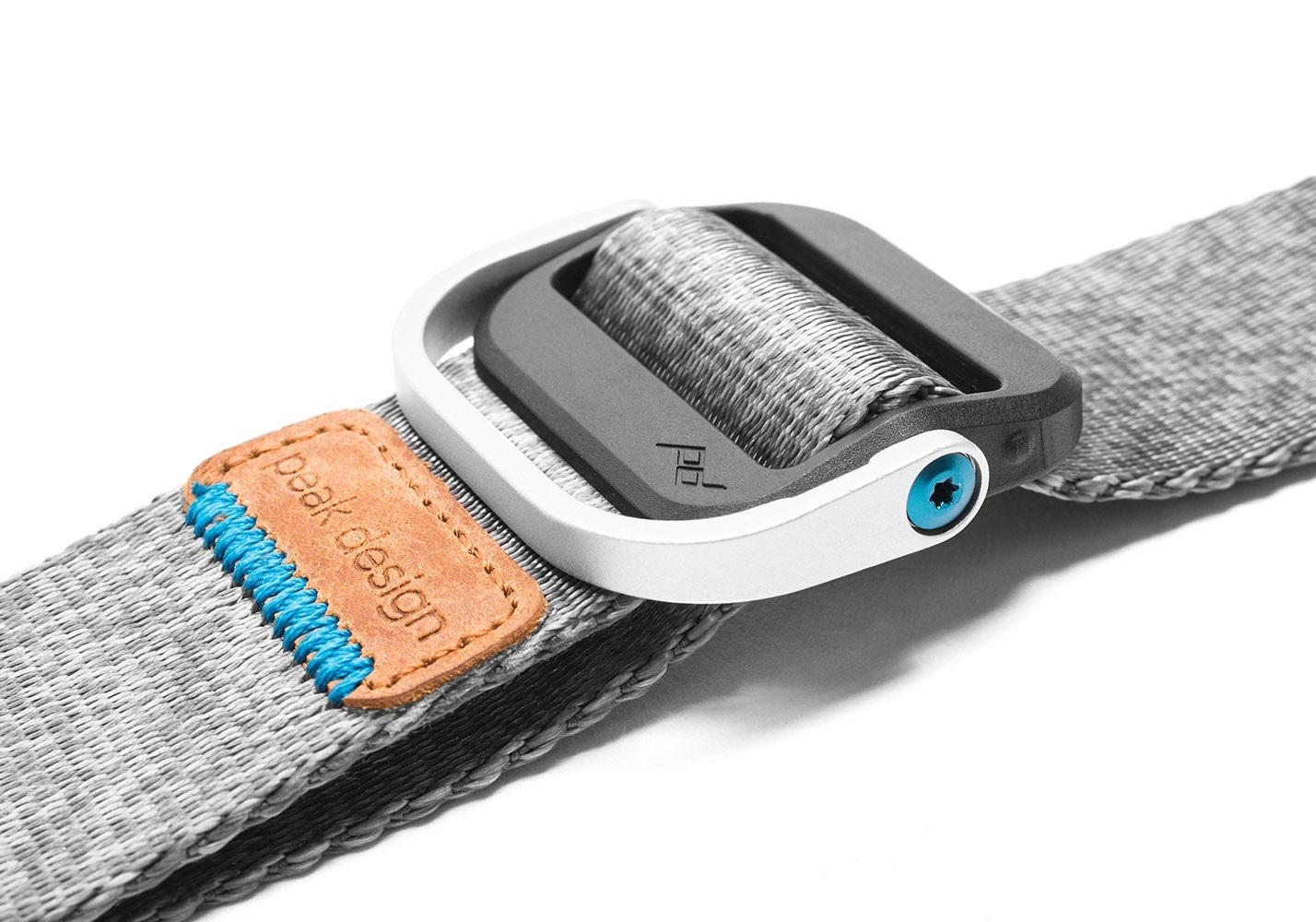 Peak Design Slide Lite Ash/Grey SLL-AS-3 - Tracolla Versatile per Fotocamere DSLR e Mirrorless