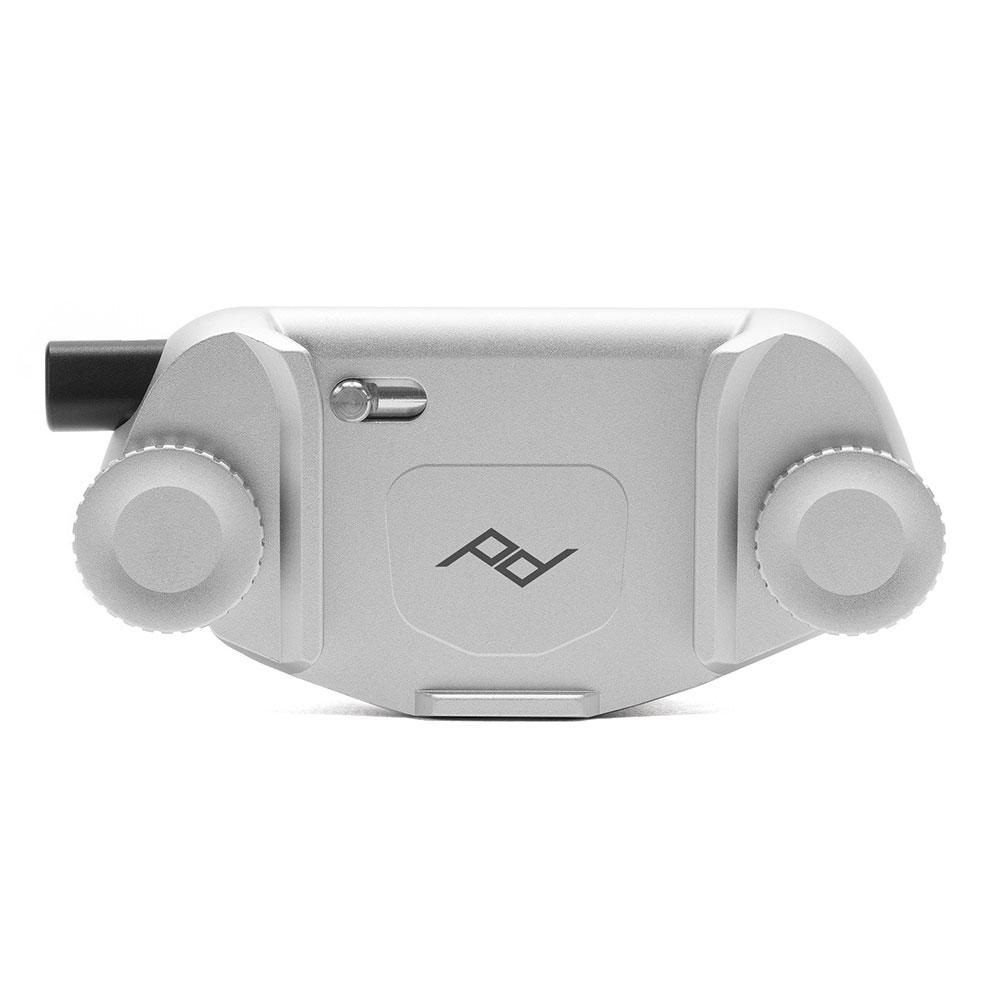 Peak Design CC-S-3 Clip per Fotocamera Argento - Compatibile con Capture V3, Senza Piastra