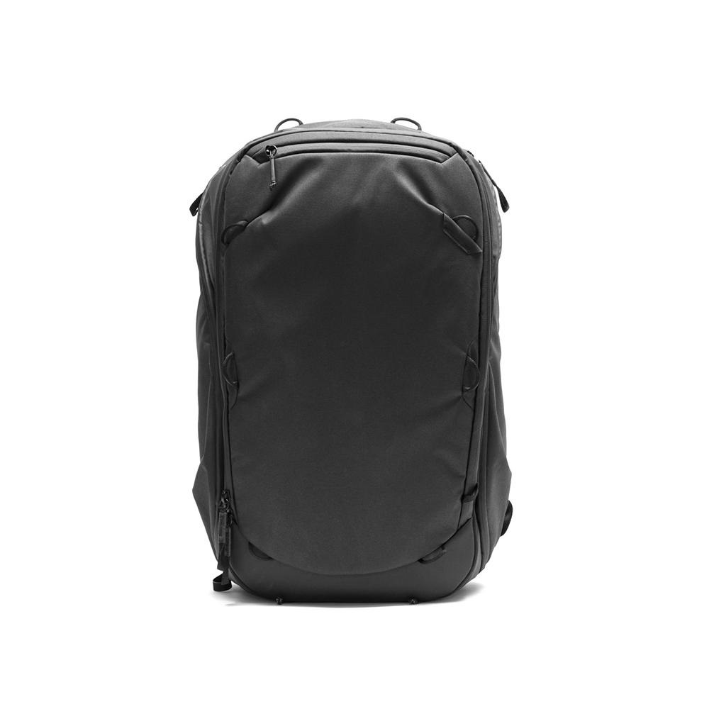 Peak Design Travel Backpack 45L Nero - Zaino da viaggio robusto ed espandibile con accesso versatile